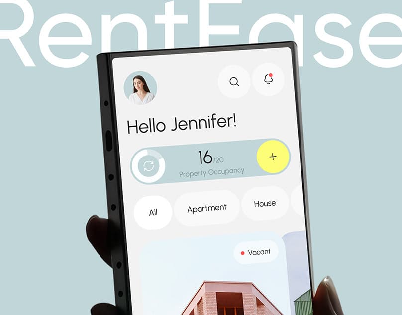 RentEase Property SaaS & UI UX Design