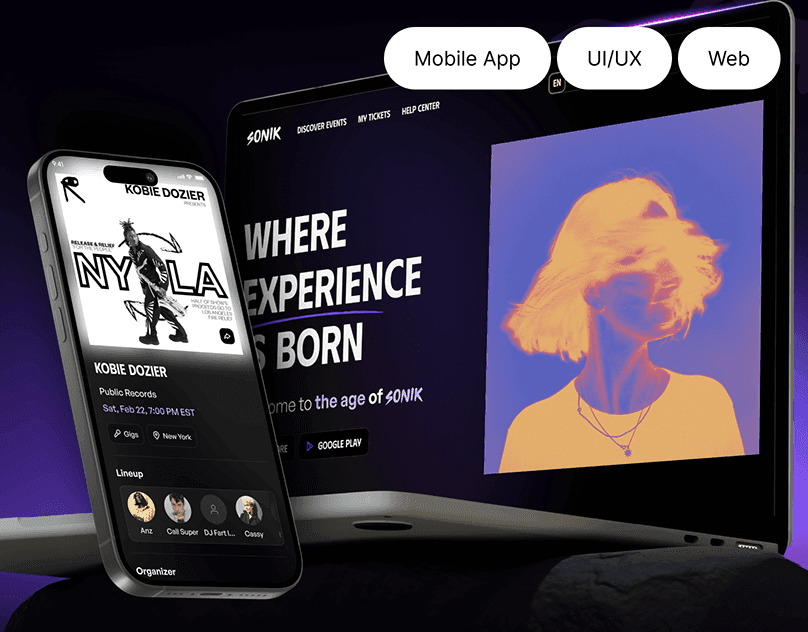 Event Discovery Homepage With Festival Posters