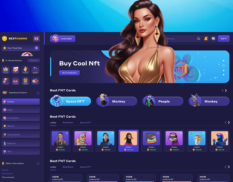 Best Casino UI/UX Platform
