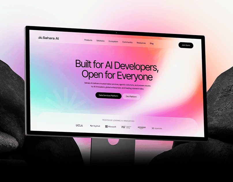 Sahara ai - Website Redesign
