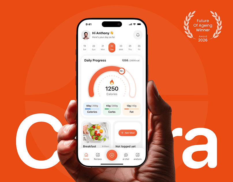 AI Food Calorie Tracker App UI/UX - Nutr...